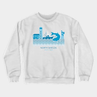 North Shields Fish Quay Crewneck Sweatshirt